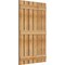 Ekena Millwork Spaced Board-n-Batten Shutters, Rough Sawn Western Red Cedar, 34 3/4W x 55H, PR RBS06S35X055RWR - alternate 4